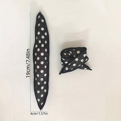 10pcs Polka Dot Pattern Sponge Curler Hair Roller DIY Tool
