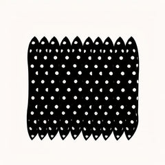 10pcs Polka Dot Pattern Sponge Curler Hair Roller DIY Tool