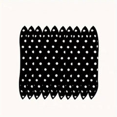 10pcs Polka Dot Pattern Sponge Curler Hair Roller DIY Tool