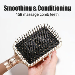 3pcs Hair Comb Set Detangling Brush Round Curling Brush