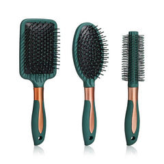 3pcs Hair Comb Set Detangling Brush Round Curling Brush