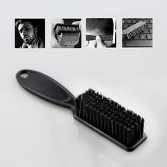 Hairdressing Brush Soft Hair Cleaning Portable Neck Duster Comb