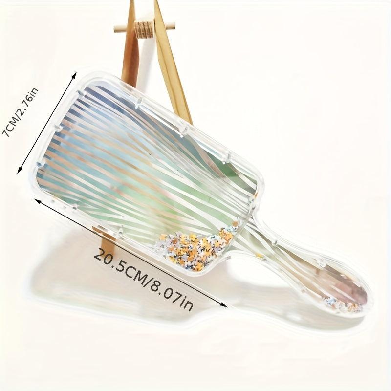 Sequin Decor Air Cushion Hair Brush Scalp Massage Comb