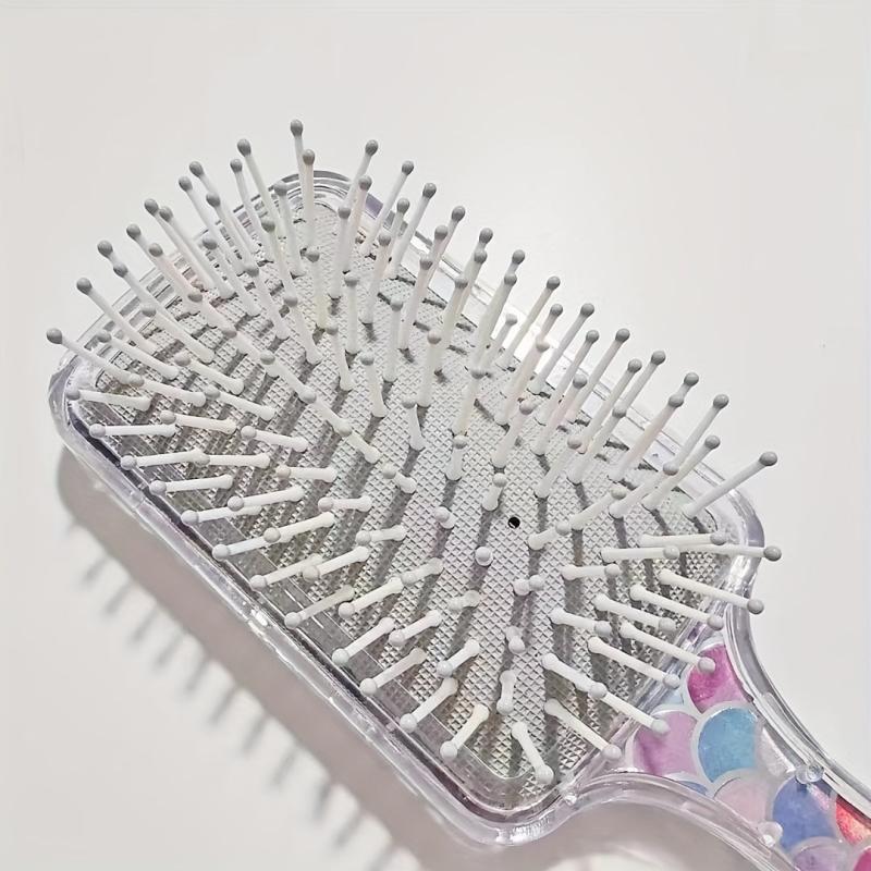 Sequin Decor Air Cushion Hair Brush Scalp Massage Comb