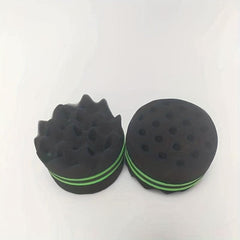 2pcs Double Sided Hair Curl Sponge for Twists Dreads Natural Hair