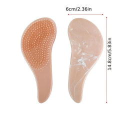Anti Static Hair Comb Brush Marbled Handle Detangling Comb