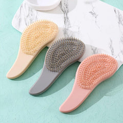 Anti Static Hair Comb Brush Marbled Handle Detangling Comb