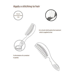 Wide-Tooth Hairdressing Comb Anti Static Hair Styling Comb