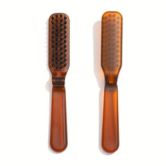 Amber Transparent Hair Comb Portable Travel Folding Hair Brush