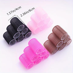 6Pcs Jumbo Hair Rollers For Volume Heatless Hair Curler