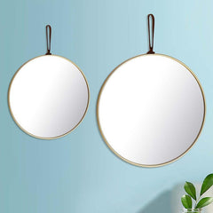 Round Wall Mirror For Home Decor Hanging Decorative Wall Mirror