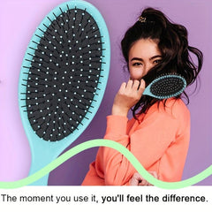 Detangling Hair Brush Soft Bristle Hair Comb Scalp Massage Comb