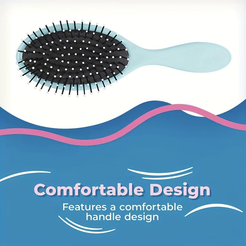 Detangling Hair Brush Soft Bristle Hair Comb Scalp Massage Comb