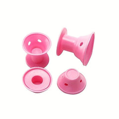 10pcs Silicone Hair Curlers - No Clip Wave Formers for DIY Styling