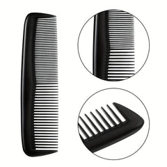 12pcs Pocket Size Hair Comb Set Fine Tooth Plastic Hairdressing Comb