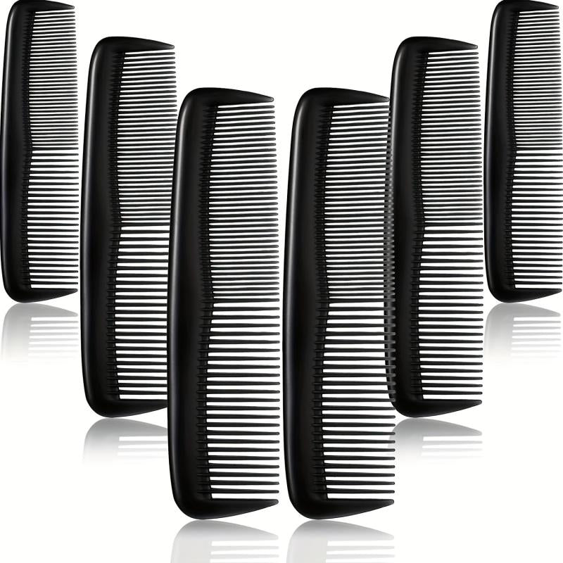 12pcs Pocket Size Hair Comb Set Fine Tooth Plastic Hairdressing Comb
