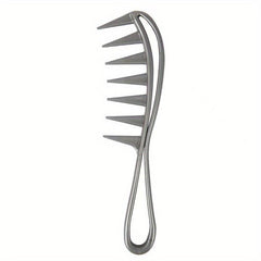 Shark Tooth Detangling Comb for Curly Hair Wet Thick Women Men Salon Wigs