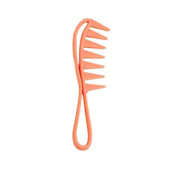 Shark Tooth Detangling Comb for Curly Hair Wet Thick Women Men Salon Wigs