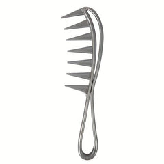 Shark Tooth Detangling Comb for Curly Hair Wet Thick Women Men Salon Wigs