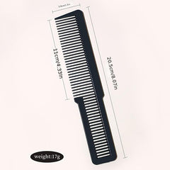 Professional Flat Top Hairdressing Comb for Styling & Cutting