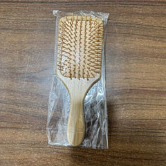 Bamboo Hair Brush for Detangling & Scalp Massage