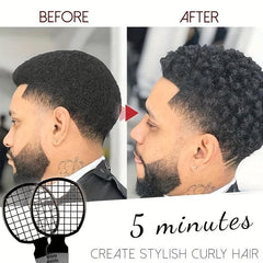 Wave Curl Comb Twist Comb for Smooth and Hair Styling
