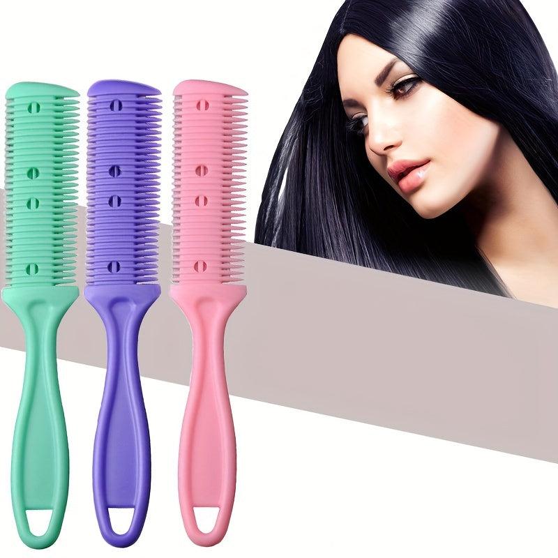 Hair Cutting Comb Double Sided Hair Shaper Razor Long Short Hair