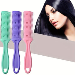 Hair Cutting Comb Double Sided Hair Shaper Razor Long Short Hair
