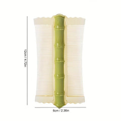 Retro Double Sided Lice Comb Bamboo Section Hair Styling Comb