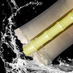 Retro Double Sided Lice Comb Bamboo Section Hair Styling Comb