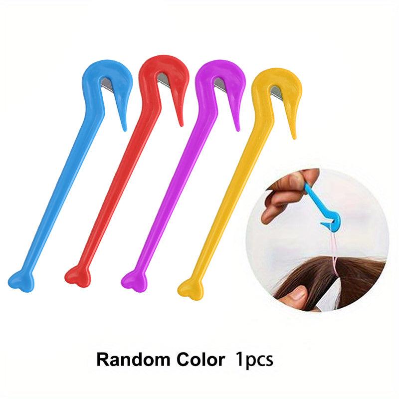 Elastic Hair Band Cutter Disposable Rubber Band Remover Hair Ties Removing Tool