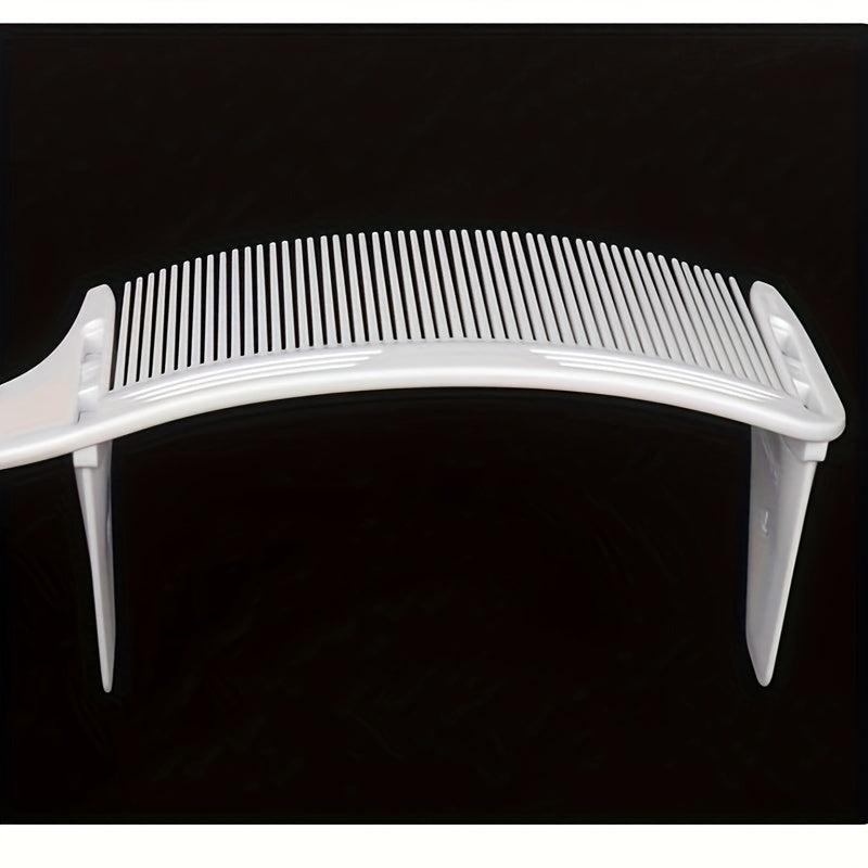 1pc Men's Hair Clipper Comb S shaped Curved Combs Flat Head Hairdressing Comb