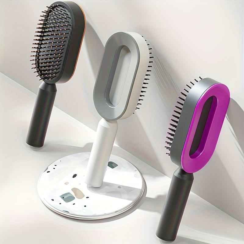 Portable Elastic Air Bag Scalp Massage Hair Comb Anti Static Hair Styling