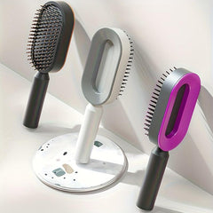 Portable Elastic Air Bag Scalp Massage Hair Comb Anti Static Hair Styling