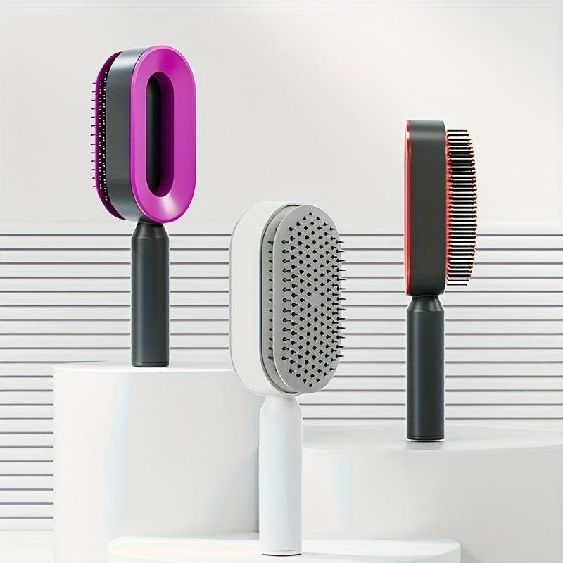 Portable Elastic Air Bag Scalp Massage Hair Comb Anti Static Hair Styling