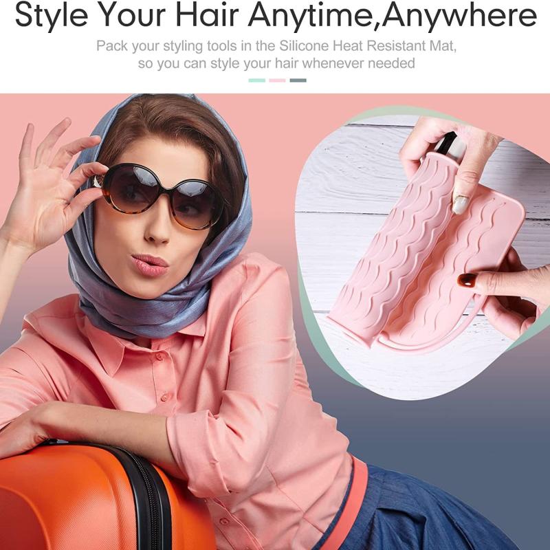 Non Slip Mat Heat Resistant Silicone Insulation Pad Mat Pouch