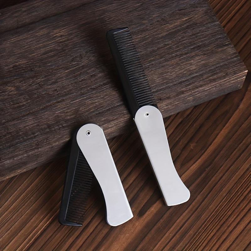 Pocket Size Folding Beard Comb Fine Tooth Hair Comb