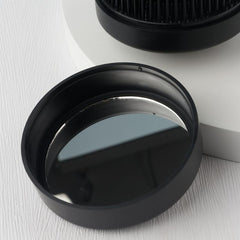 Round Hair Brush w/ Makeup Mirror & Comb