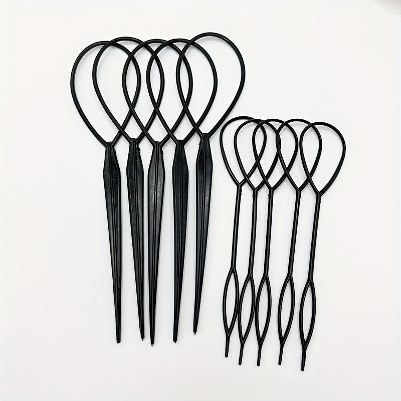 French Braiding Tool Topsy Tail Loop Ponytail Machine Clip Hair Accessories