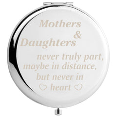 Frosted Compact Makeup Mirror From Dad