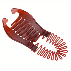 Elastic Hair Braider Hair Clip Comb Interlocking Side Hair Comb