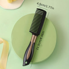 Dark Green Air Cushion Comb Hair Stying Comb