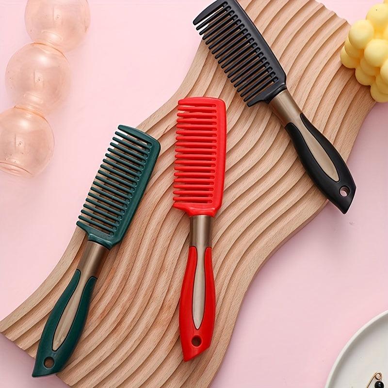 Dark Green Air Cushion Comb Hair Stying Comb