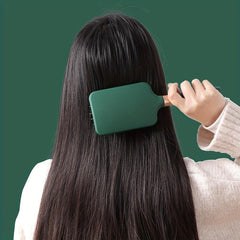 Dark Green Air Cushion Comb Hair Stying Comb