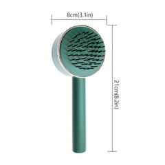 Self Cleaning Air Cushion Massager Brush Long Handle Fluffy Hairdressing Comb