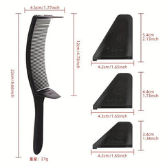 Professional Hair Cutting Curved Comb Durable Easy Hairdressing Tool