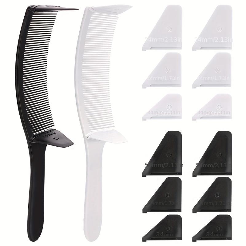 Professional Hair Cutting Curved Comb Durable Easy Hairdressing Tool