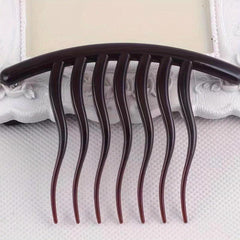 Wave Shaped Hair Comb Seven Tooth French Twist Hair Comb Hair Styling Tools