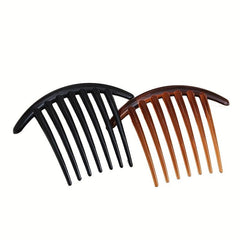 Acrylic Hair Side Comb Non Slip Seven Teeth Hair Accessories