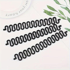 6pcs French Hair Braiding Tool Braider Box Braid Plastic Magic Hair Twist Maker